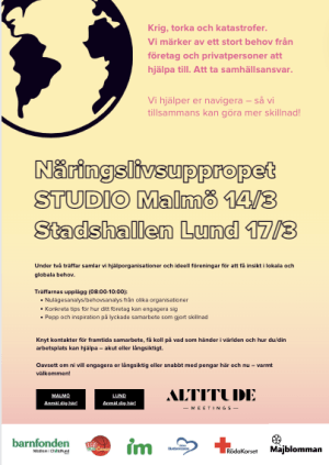 NÄRINGSLIVSUPPROPET MALMÖ LUND